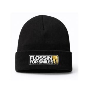 Black cold-weather hat